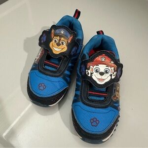 Paw Patrol toddler Shoes - Blue and Black